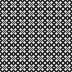 Abstract Cross Pattern Dots Logo generative computational art illustration