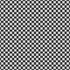 Abstract Cross Pattern Dots Logo generative computational art illustration