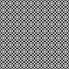 Abstract Cross Pattern Dots Logo generative computational art illustration