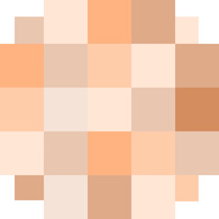18+ blur censored vector background. Pixels blurred pattern.
