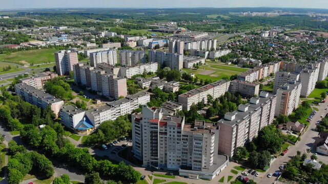 Residential microdistrict of the city.