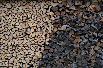 stack of firewood
