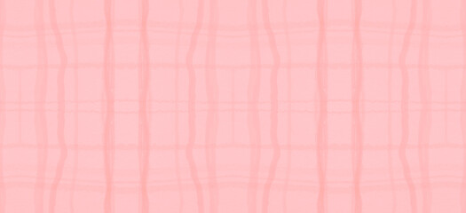 Watercolour Pink Plaid. Pastel Girly Tartan 