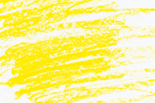 yellow grungy crayons strockes texture background
