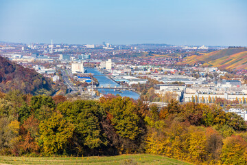 Fototapeta premium Herbst in Esslingen am Neckar
