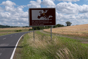 German Border Grabfeld Königshofen