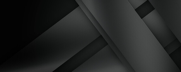 
Black abstract presentation background with line pattern