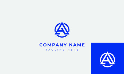 Letter A logo icon design template elements - vector sign. a letter vector, illustration logo. 
