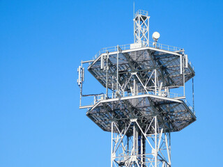 携帯電話基地局 電波塔