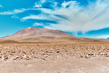 Laguna colorada in Bolivia, Amazing landscape