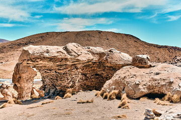 Laguna colorada in Bolivia, Amazing landscape