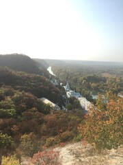 view from the mountain