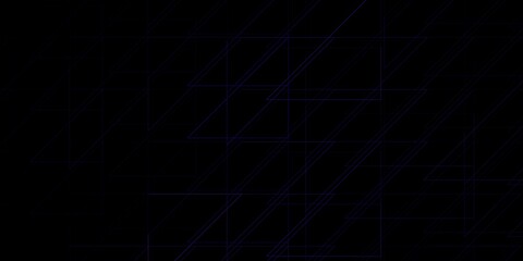 Dark Purple, Pink vector background with lines.