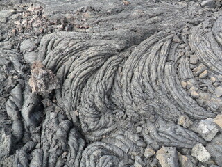 Exploring the volcanoes and black sandy beaches of Isla do Fogo in the Cape Verde islands in the Atlantic, West Africa