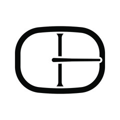 buckle icon. backpack buckle vector. vector illustration