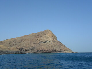 Exploring the volcanic coastal landscapes of the Cape Verde Islands in the Atlantic West Africa