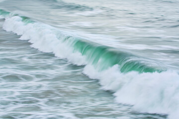 Waves in Bakio, Cantabrian Sea, Bizkaia, Basque Country, Spain, Europe