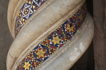 detail of a decoration in the cathedral of Orvieto