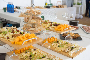 Detalle entrantes bufet