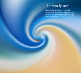 Fluid colors wallpaper. Bright colorful shapes overlap. vector illustration.