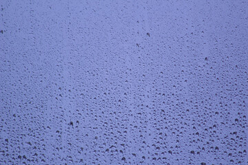 Raindrops in a window 