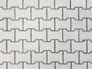 Modern pavement tile top view texture background