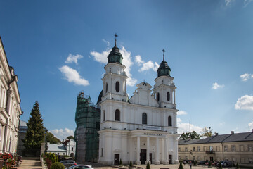 Shrine, the Basilica of the Virgin Mary in Chelm in eastern Poland