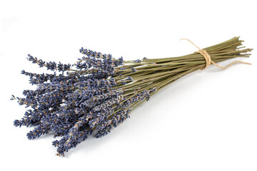 Dried lavender flowers bunch