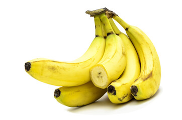 overripe bananas on a light background