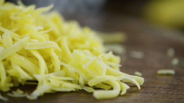 Seamless loopable grated Cheese
