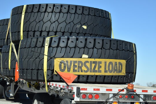 Oversize Load of Tires