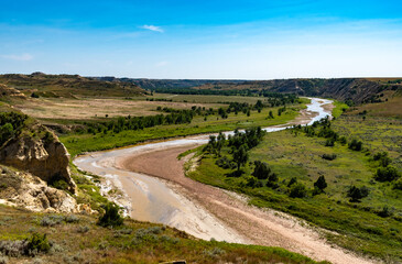Wind Canyon of the Little Missouri River