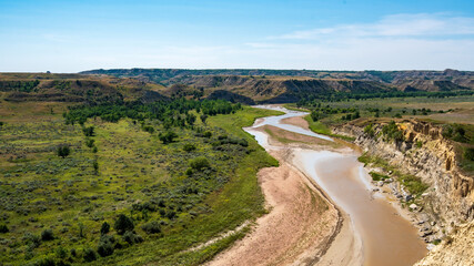 Wind Canyon of the Little Missouri River