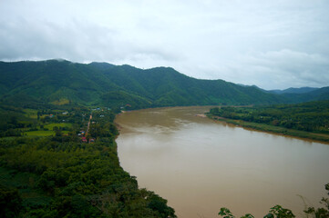 Chiang Khan is known as a cultural tourist destination. And the beautiful landscape of the Mekong River.