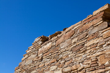 Details of Ancient Ruins at Chaco Canyon