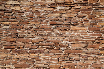 Ancient Anasazi Rock Wall Background