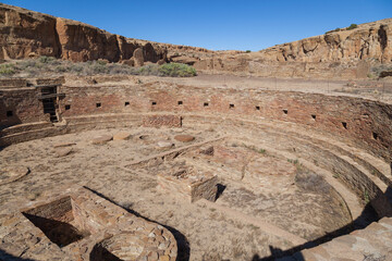 Chetro Ketl Kiva at Chaco Canyon