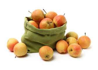 nanguo pear on white background