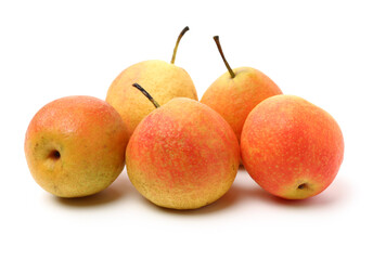 nanguo pear on white background