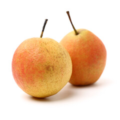 nanguo pear on white background