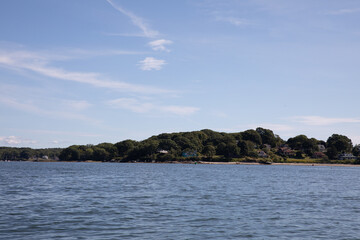 Naklejka premium tropical island in the sea