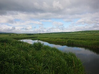 landscape with river