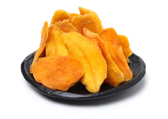 Mango. dry mango on the background