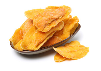 Mango. dry mango on the background