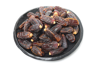 Dates on a white background