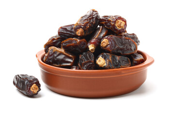 Dates on a white background
