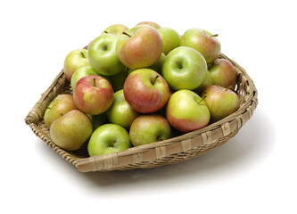 apples in basket