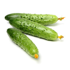 cucumber on white