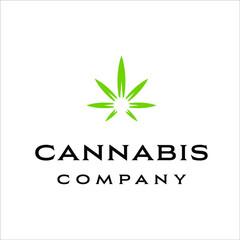 Cannabis leaves with light shining through the leaves