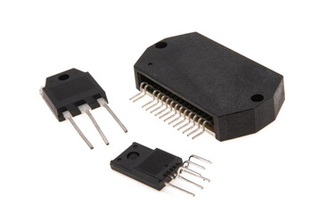 radio parts isolated